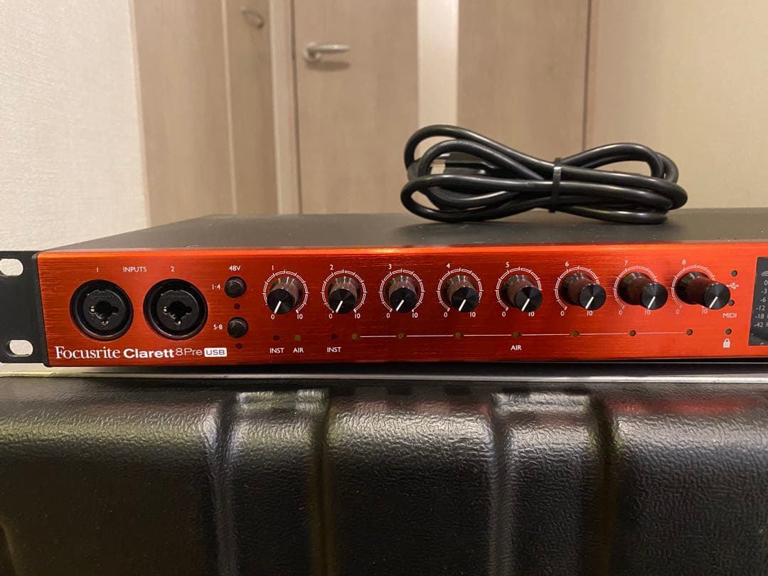 Focusrite Clarett 8pre USB フォーカスライト