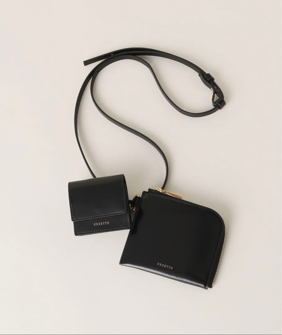 ☆新品未使用☆Spick & Span ORSETTO オルセット　財布ブラック