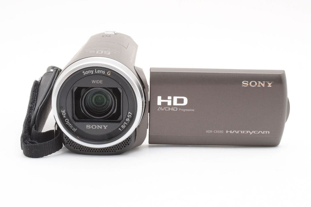 【美品】ソニー SONY ハンディカム HDR-CX680 ブラウン