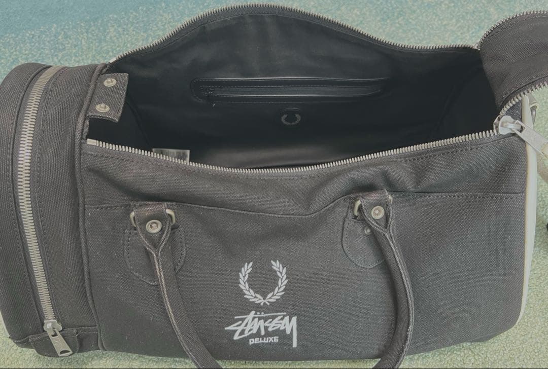 STUSSY×FRED PERRY バッグ コラボ デラックス フレッドペリー