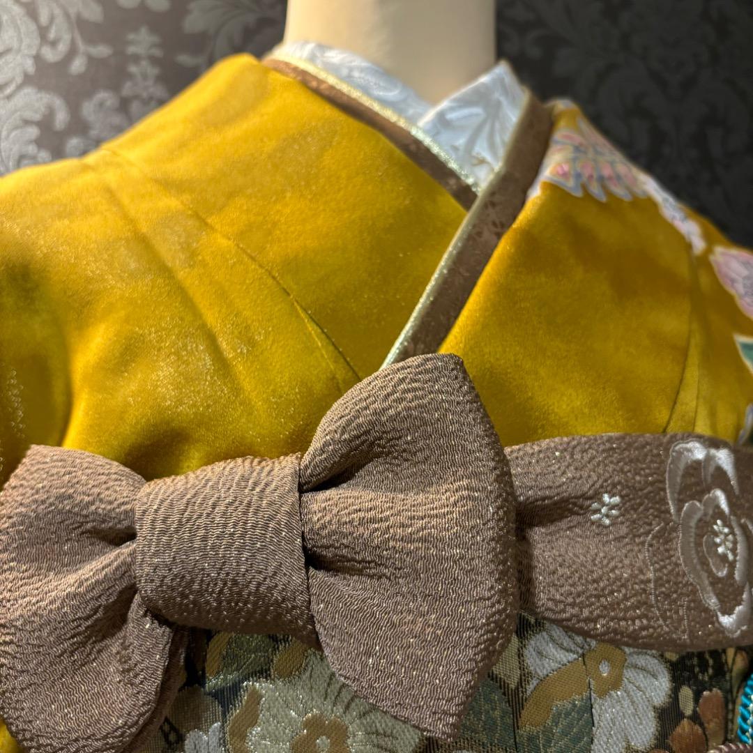 美白　辻ヶ花　金通し　花絞り　染分け　逸品　振袖　フルセット 振り袖