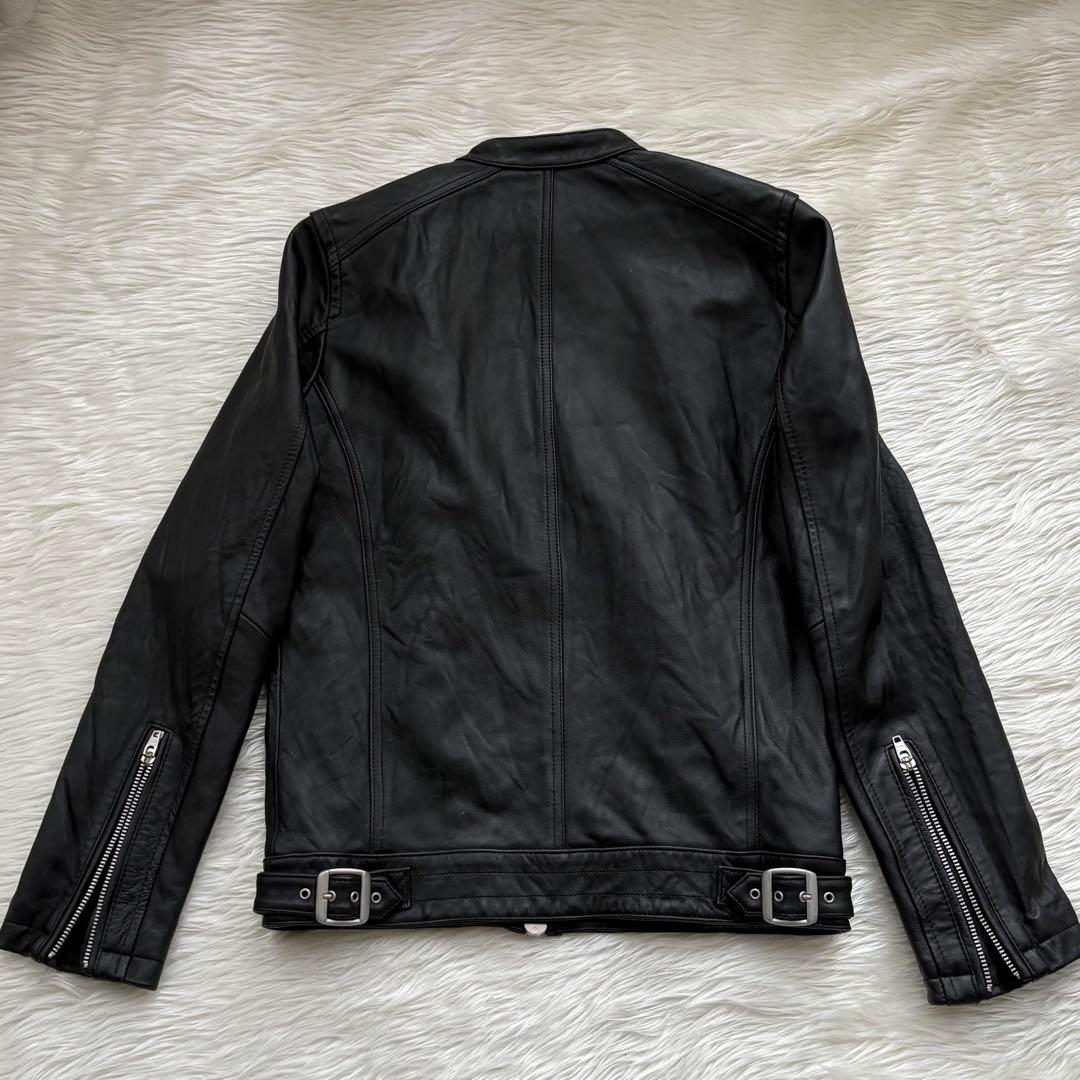 【mさま専用】JACKROSE 羊革 レザージャケット シングルライダース