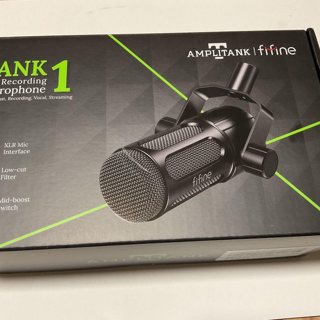 FIFINE XLR 高性能 ダイナミックマイク XLR端子のみ搭載 同