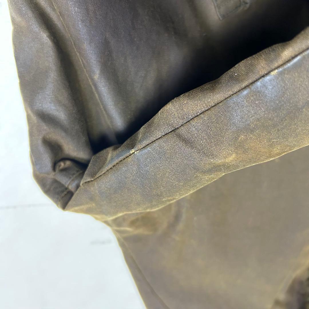 【USA製】ポロラルフローレン オイルド スイングトップ コーデュロイ襟 M