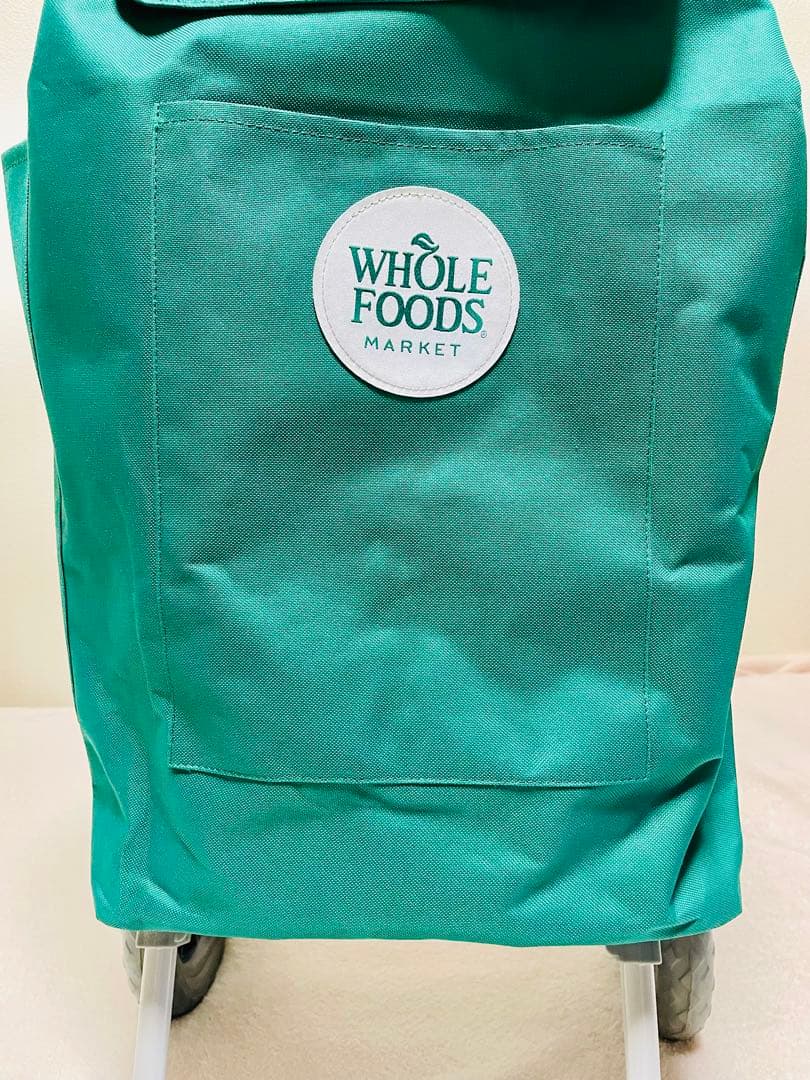 Whole Foods Market キャリーカート トロリーカート　グリーン