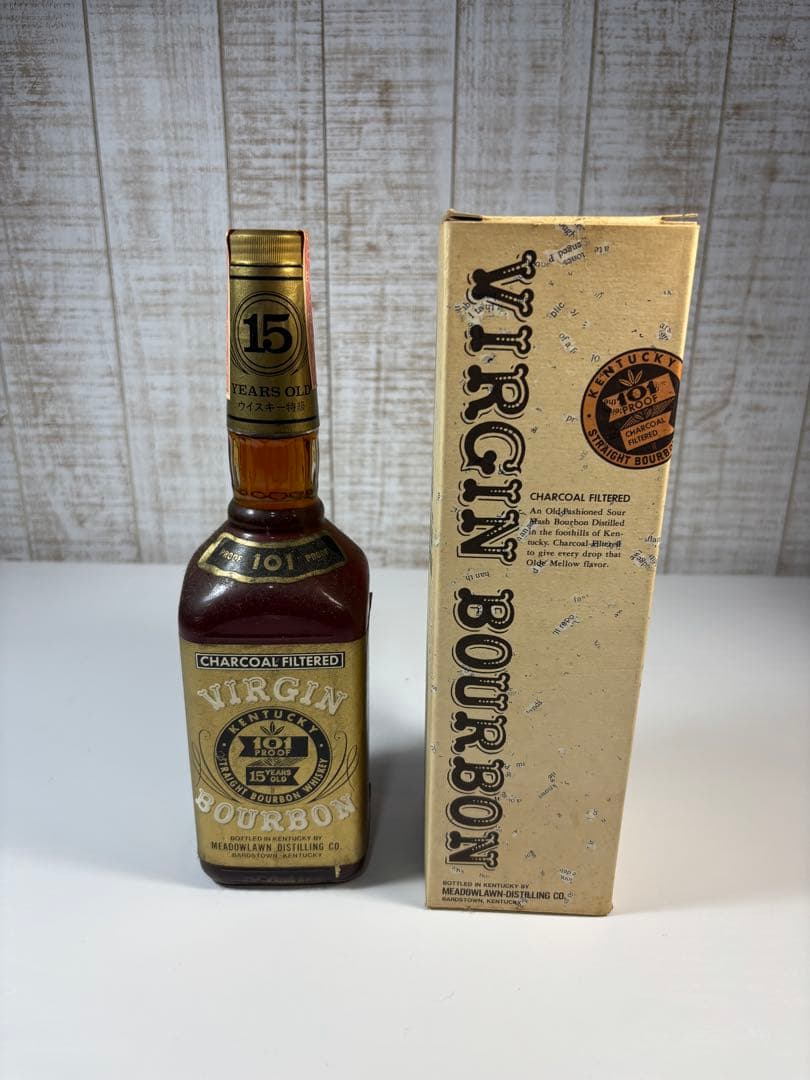 古酒　ヴァージンバーボン Virgin Bourbon 15年 750ml