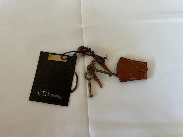 【松戸】アンティーク未使用　クラシック調ビジネスバッグ