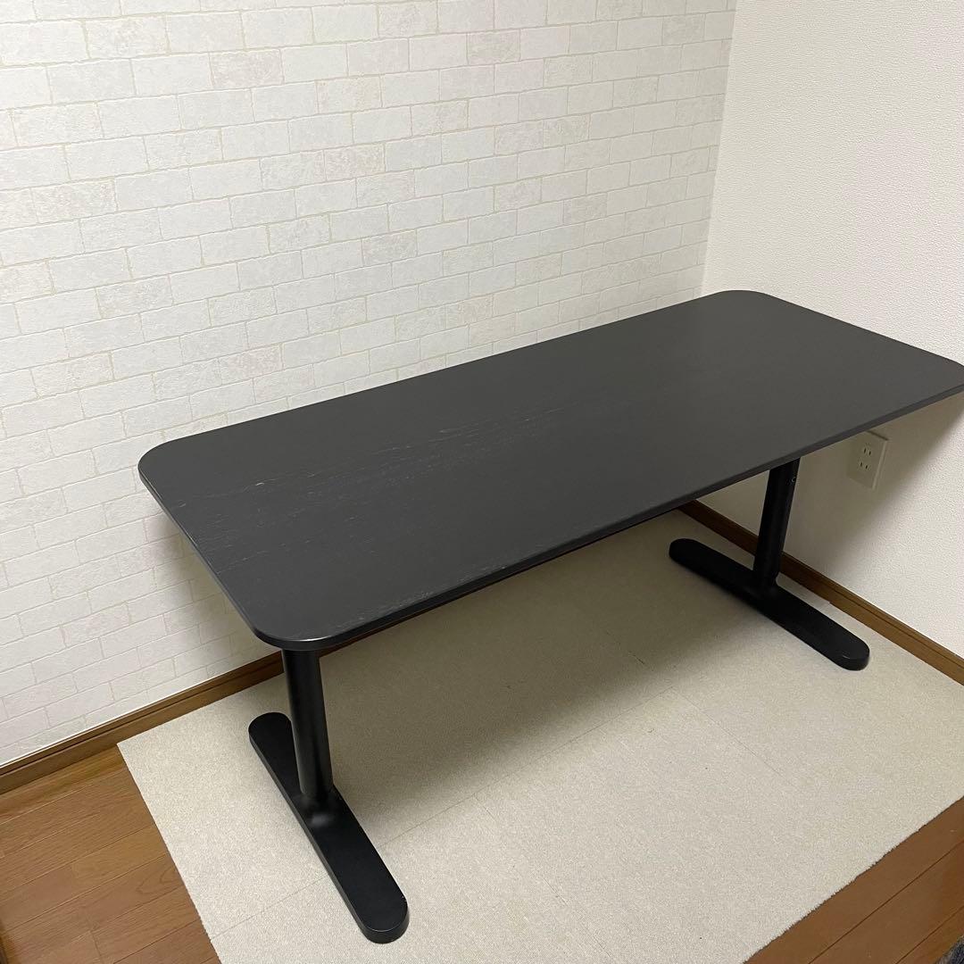イケア　ベカントIKEA BEKANT デスク ブラック　140cm×60cm