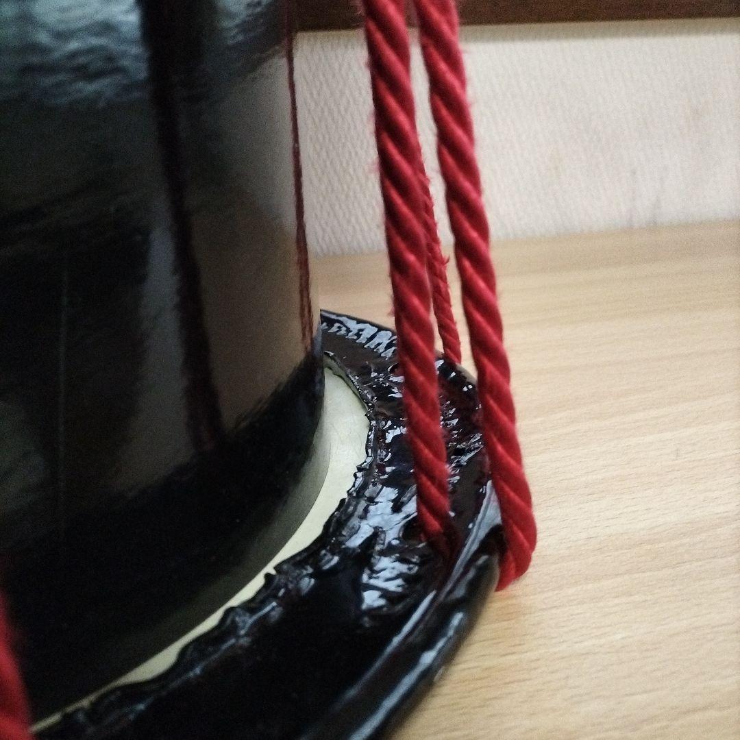 担ぎ太鼓1.2尺　締太鼓　和太鼓 　天然皮革　ストラップ付き　中古品⑫