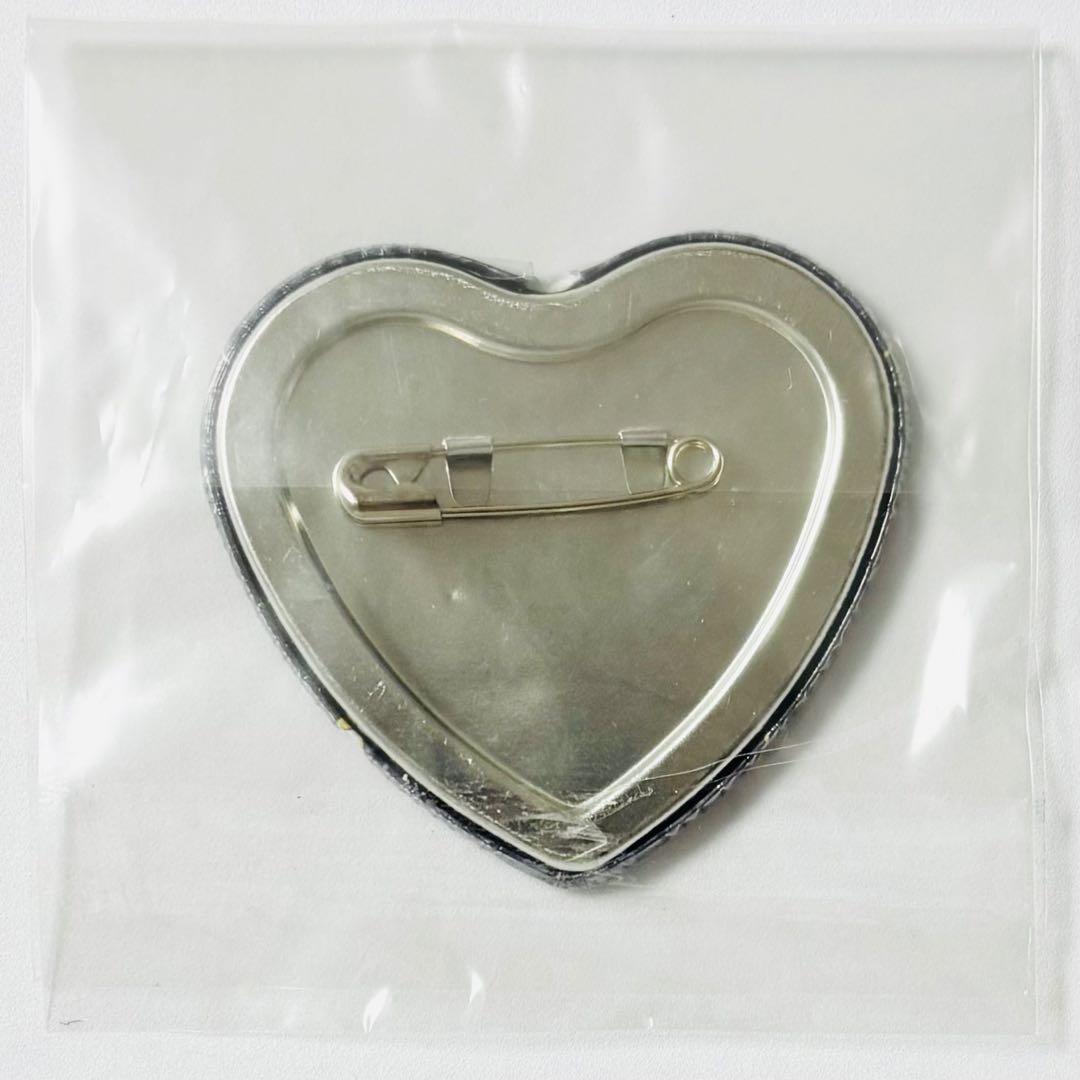 コードギアス プリロール クリスマス ハート型 缶バッジ ルルーシュ スザク A