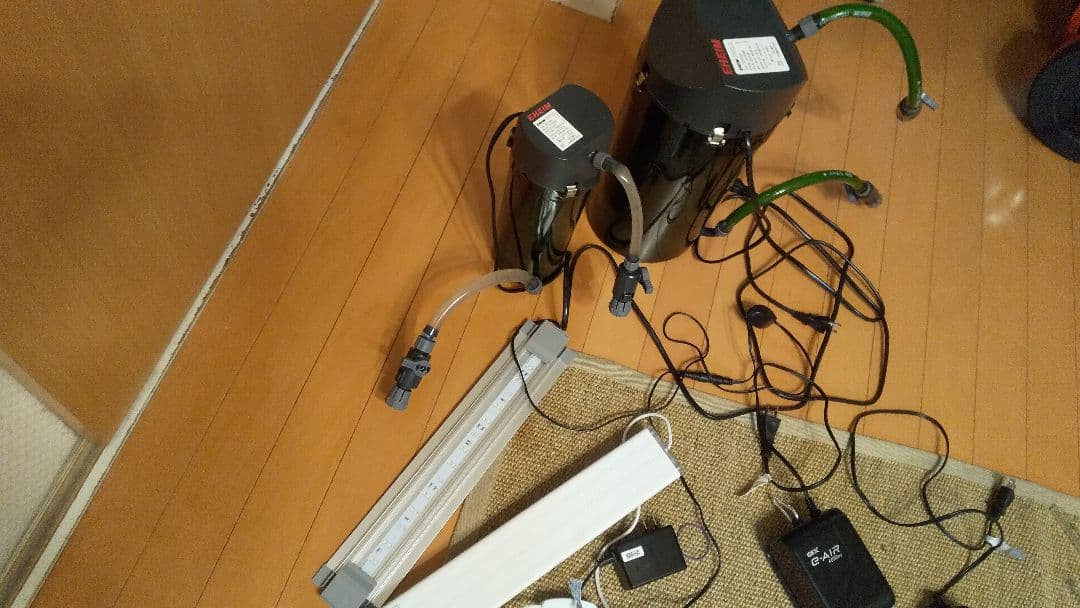 エーハイム　2215 2211フィルターNX003N3台ヒーターまとめて