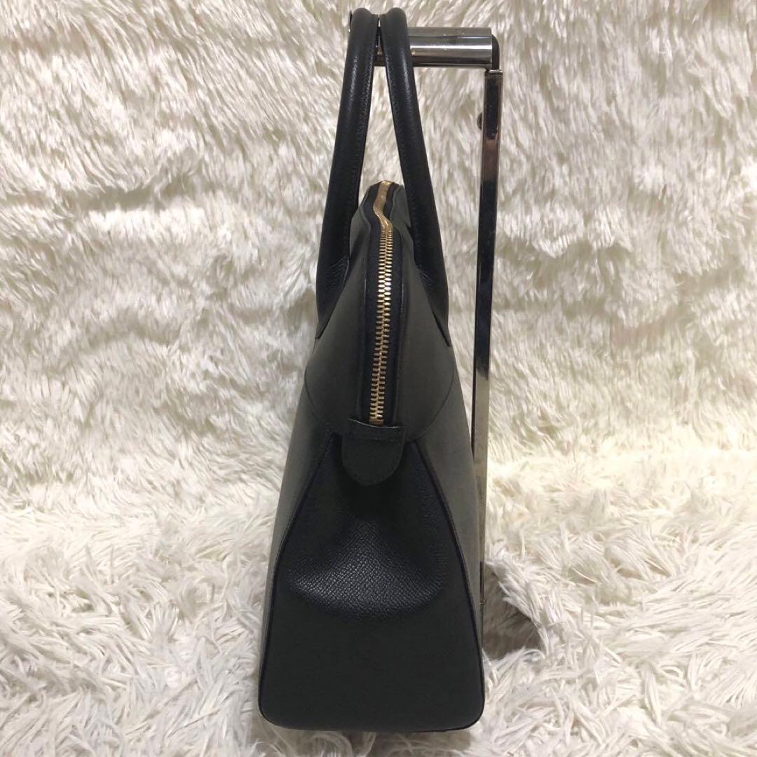 未使用✨銀座 和光 レザー ハンドバッグ ブラック
