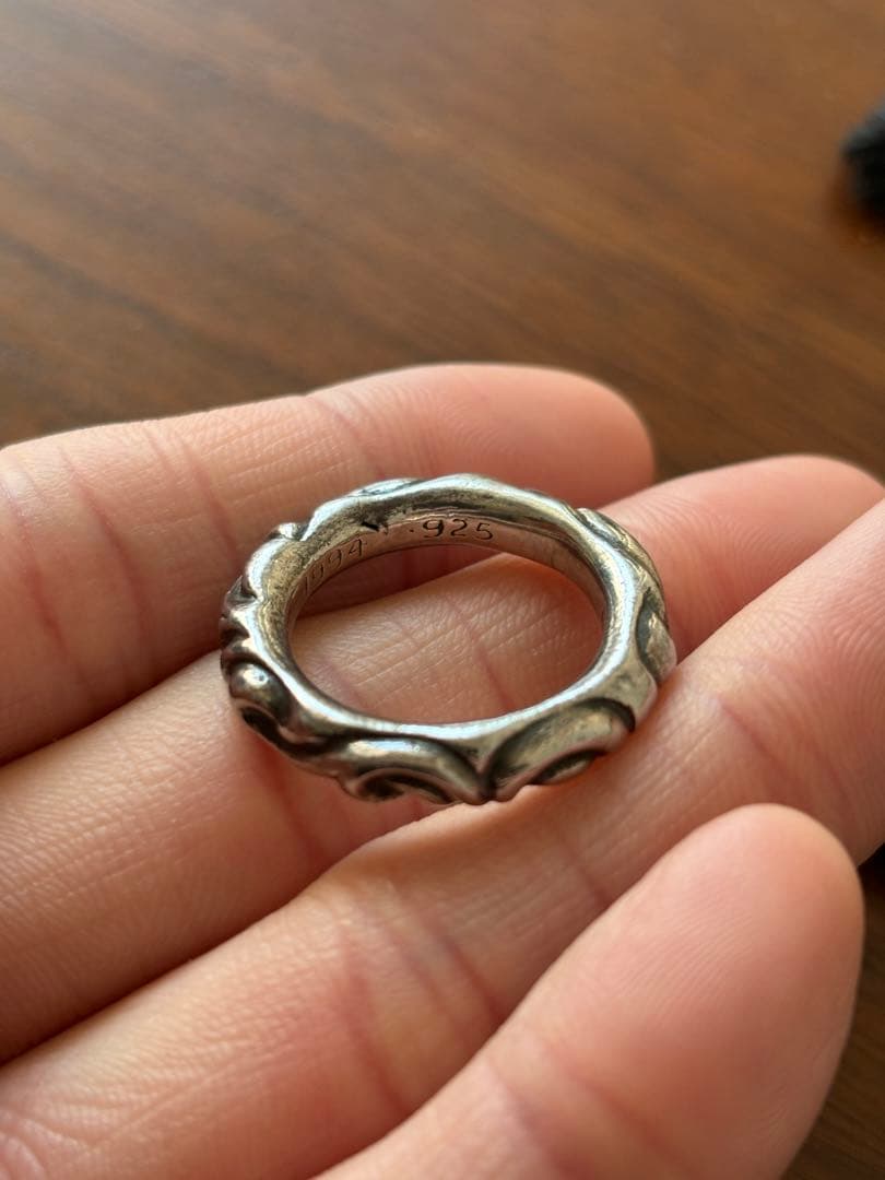 ふーちゃん　Chrome hearts スクロールバンドリング　17号