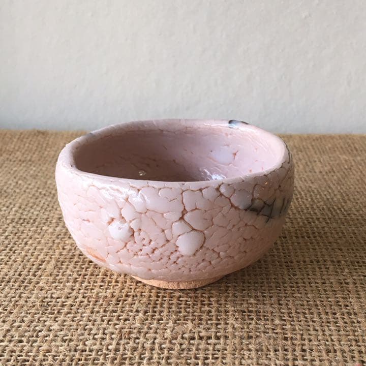 美濃焼 ピンク志乃 ぐい飲み 箱付き