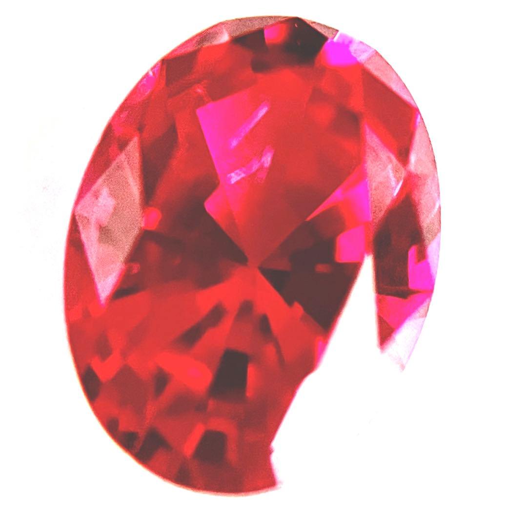 最高級 京セラ クレサンベール 1.65ct 理想的なルビールース真紅の煌き❣️