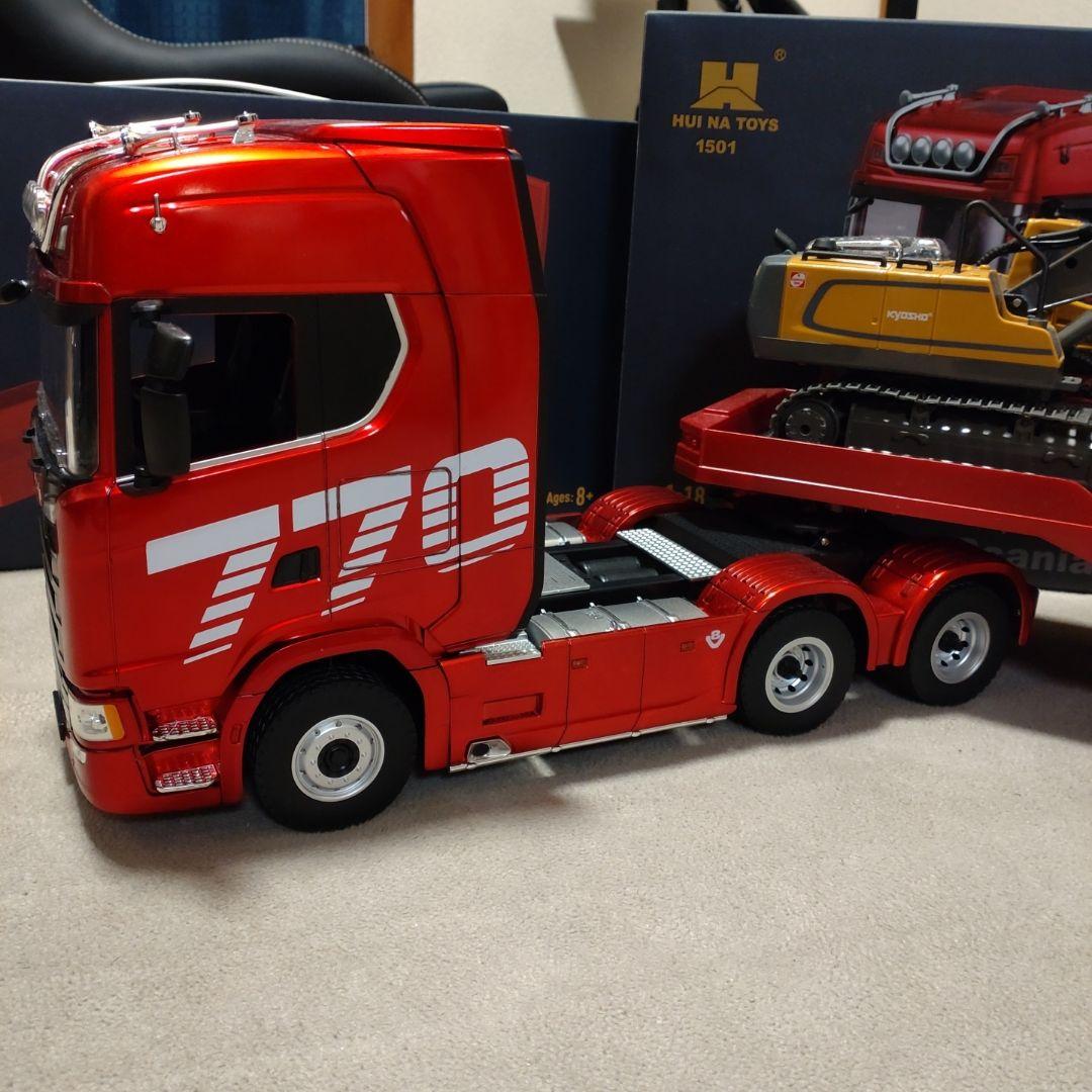 スカニア SCANIA 770 トレーラー ラジコン バッテリー2本付属