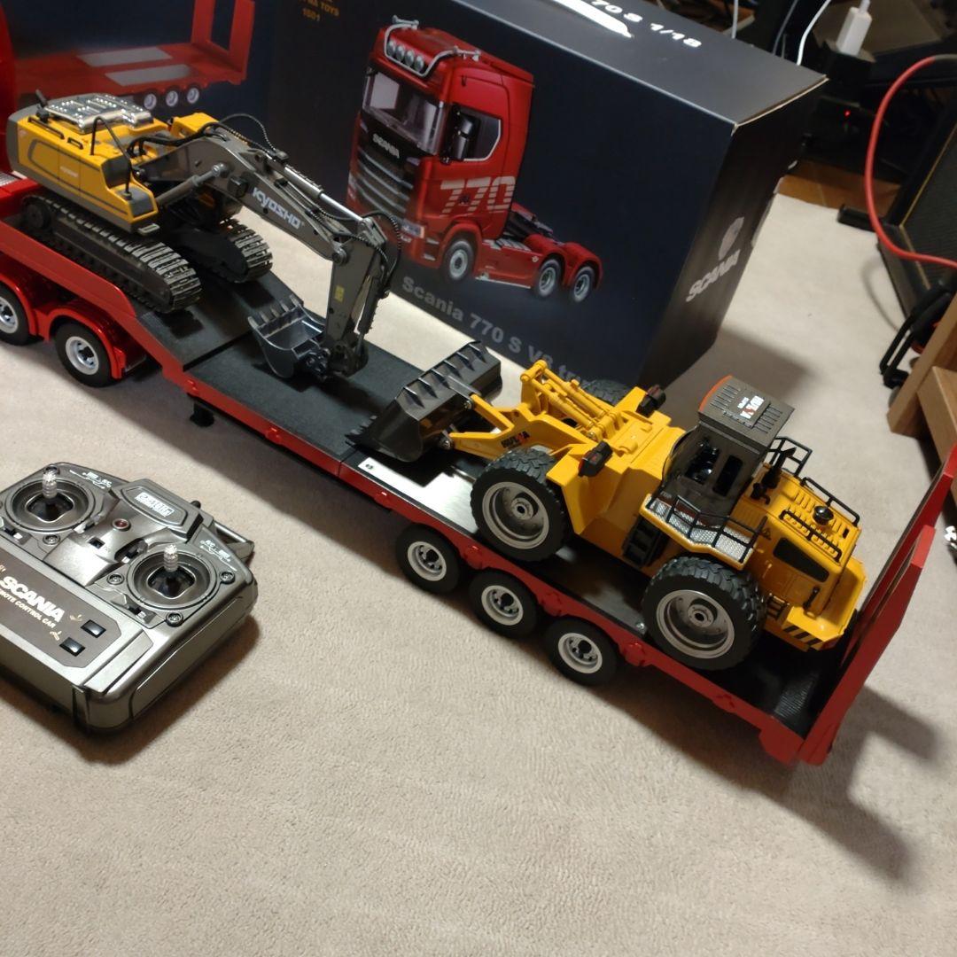 スカニア SCANIA 770 トレーラー ラジコン バッテリー2本付属