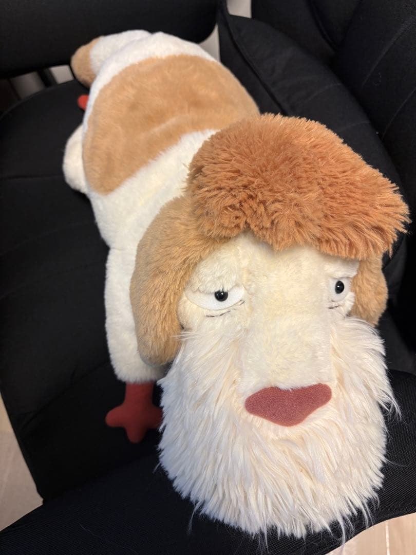 新品　タグ付き　ジブリパーク　ヒン　ぬいぐるみ