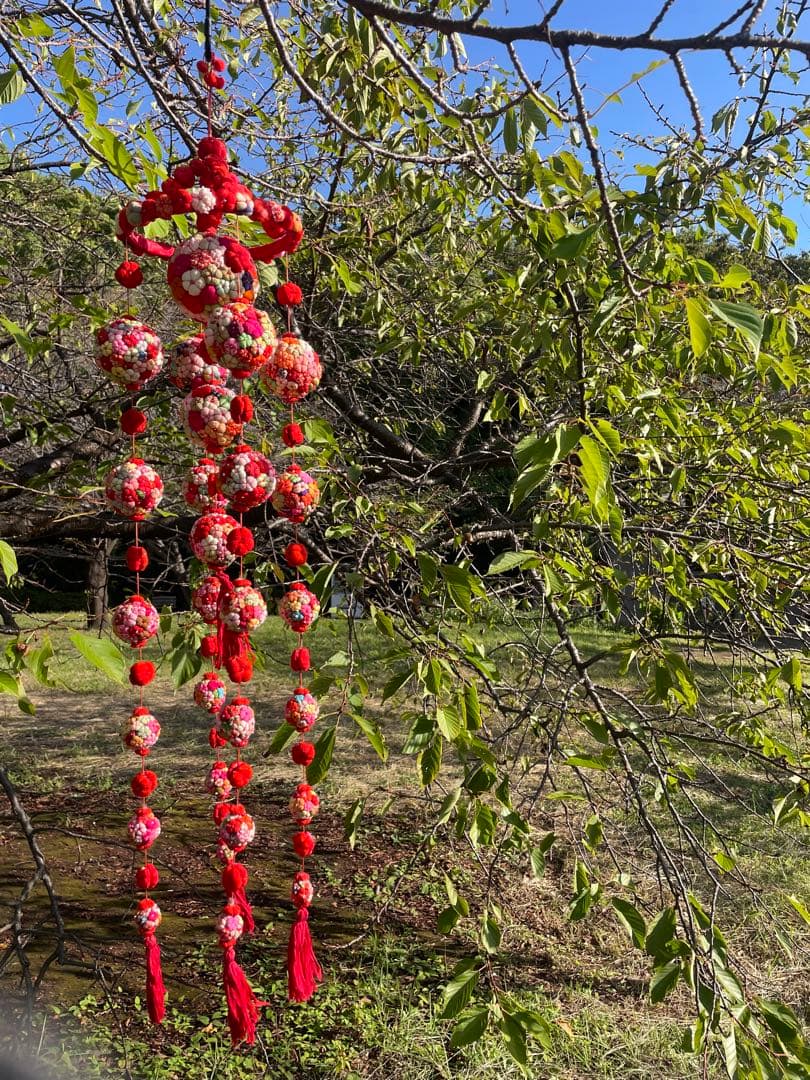 【希少レア】　ちりめん細工　吊るし飾り　雛飾り　縮緬　手毬 　七宝毬　手づくり