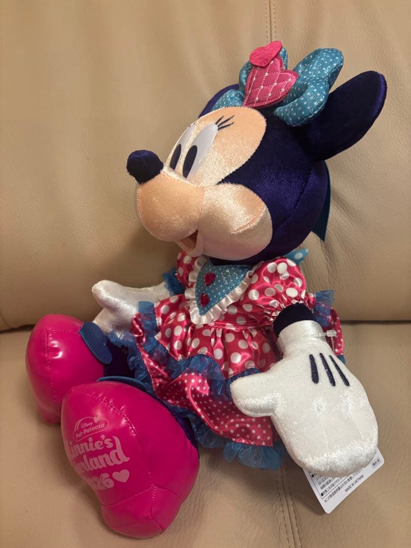 ❤︎ミニー・パルパルーザ❤︎ミニーぬいぐるみ&ミッキー&ミニーぬいぐるみバッチ❤︎