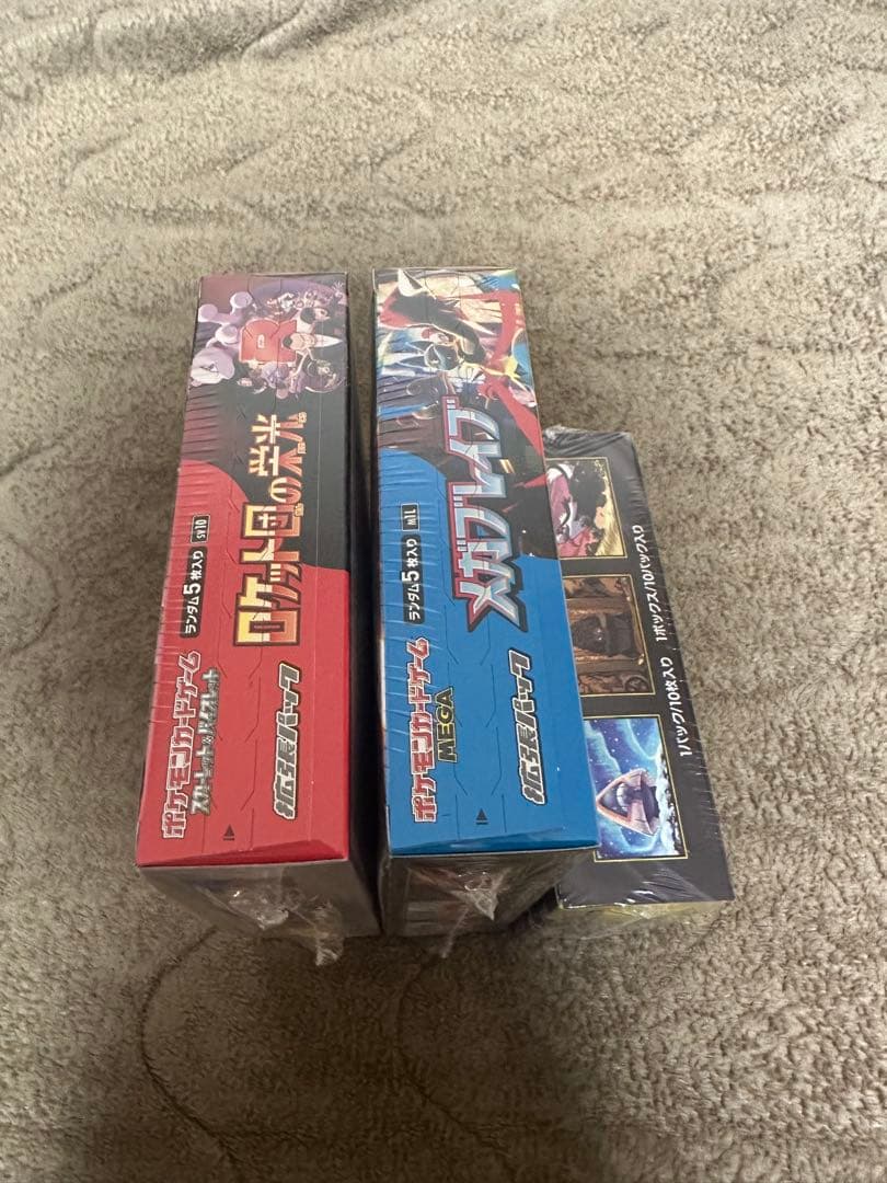 ロケット団の栄光　メガブレイブ　メガドリームEX未開封シュリンク付き