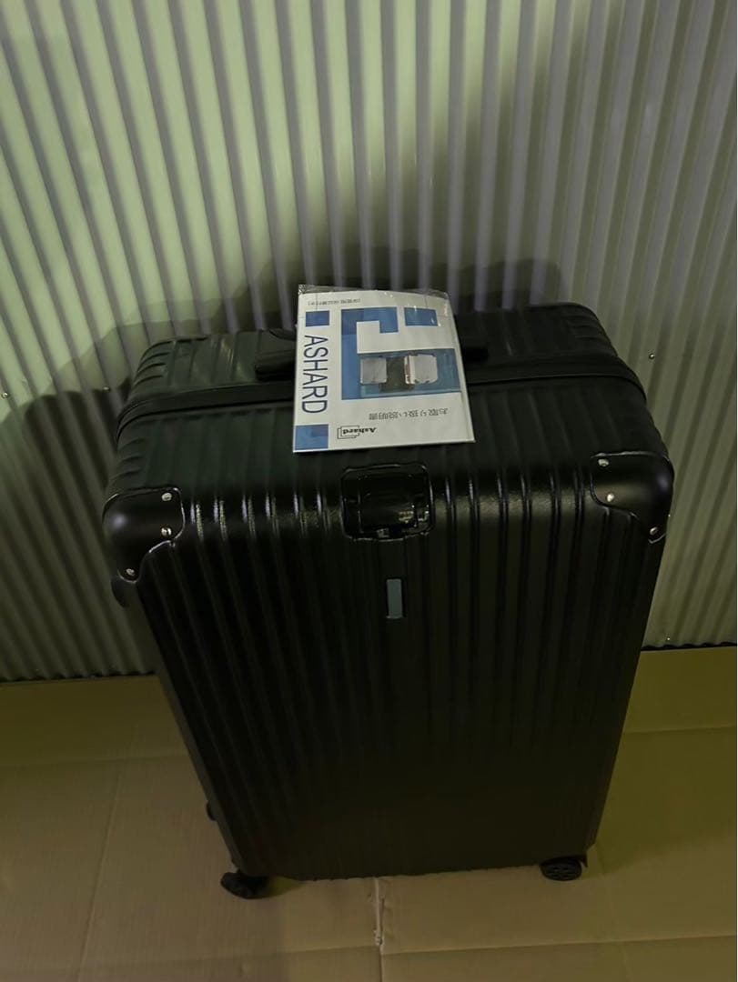 ★Ashardスーツケース キャリーケース 96L 軽量 ブラック