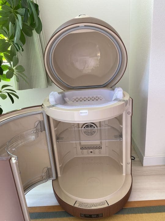 希少 限定品 ブラウン 冷蔵庫 Bluetooth機能付き 携帯 殺菌機能付き