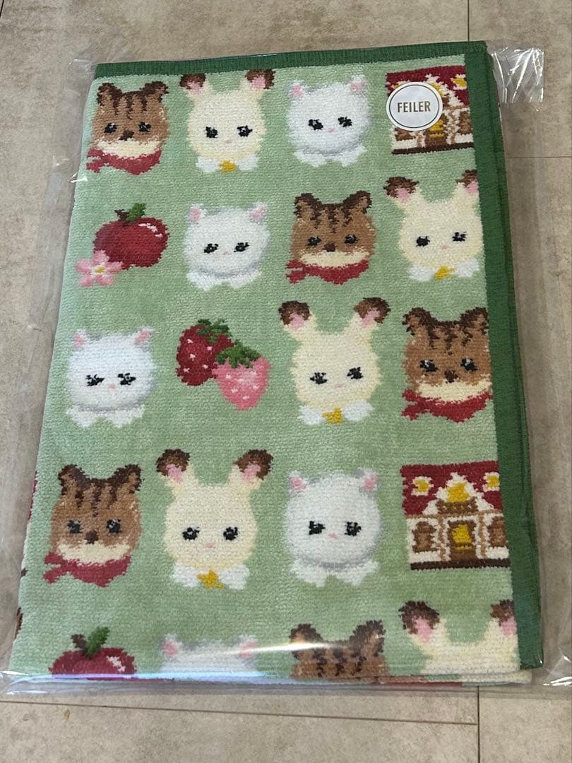 【新品未使用】シルバニアファミリー　フェイラーコラボ プティバス