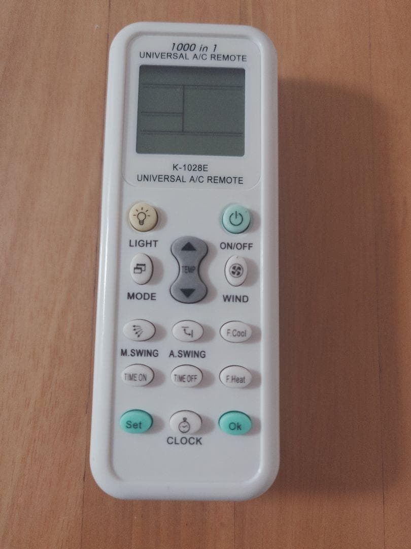 エアコン用 ユニバーサル マルチ リモコン K-1028E 各社共通対応