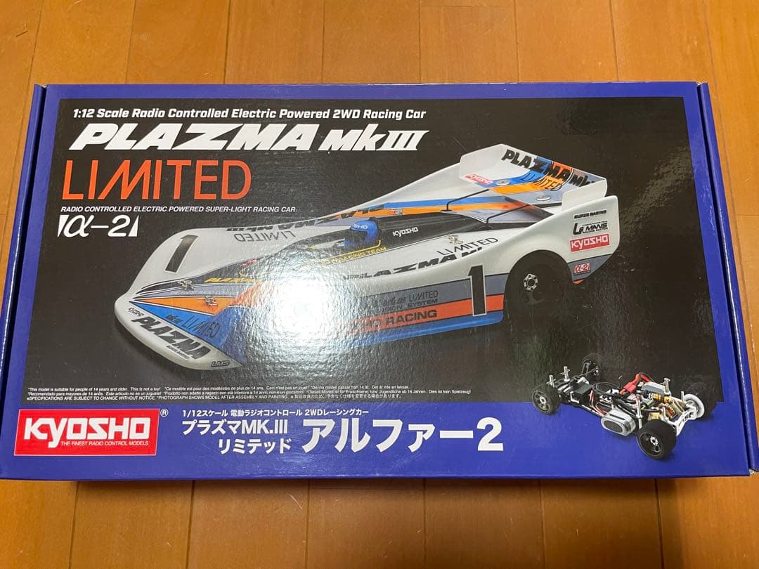 【新品未開封】京商 30639 1/12 プラズマMK3 リミテッド α-2