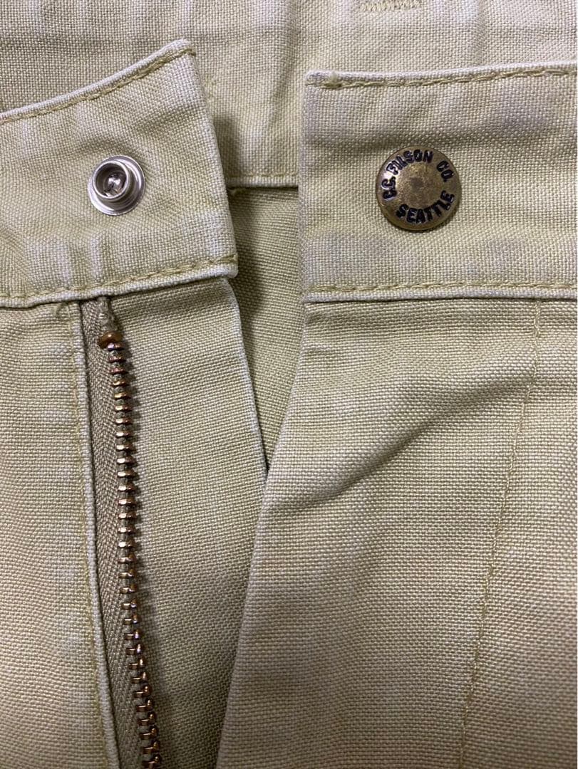 美品　古着　90's FILSON チノパン　34インチ　タロンジップ