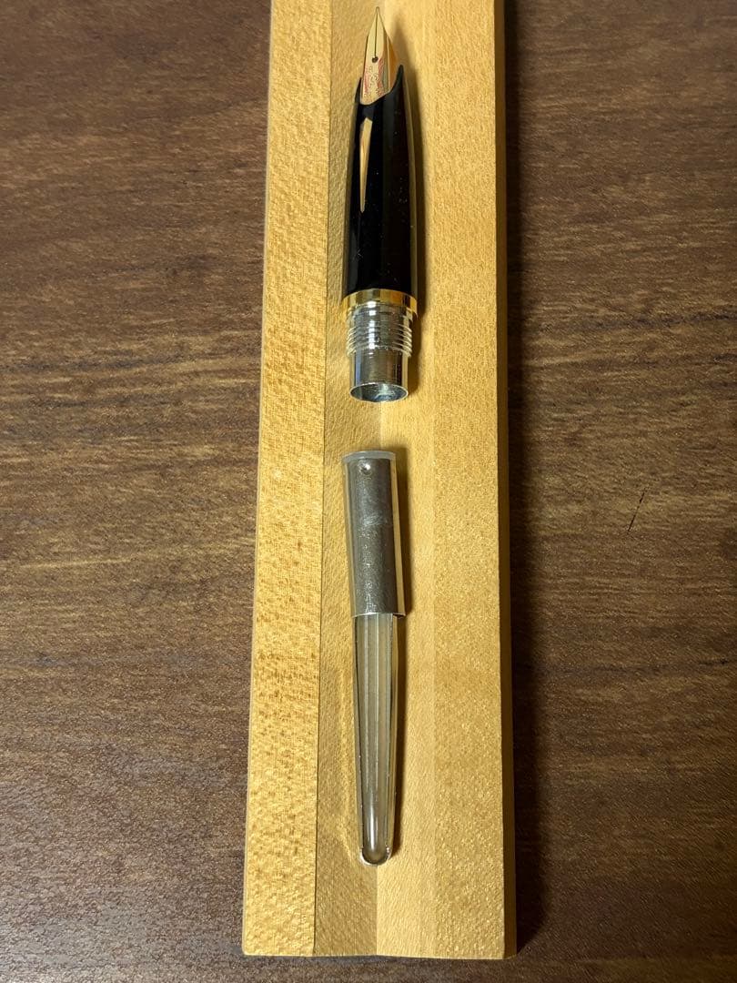 プラチナ万年筆　堆朱　漆塗り