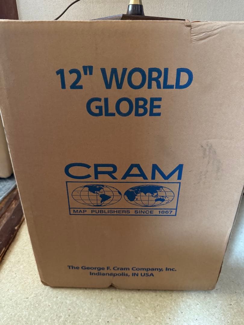 THE E F. CRAM COMPANY社製 地球儀