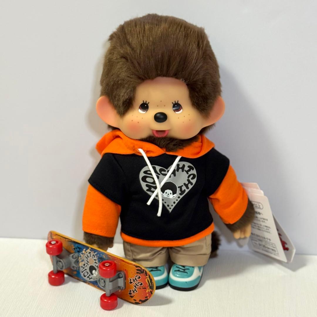 【希少】モンチッチ Mサイズ スケートボードスタイル 男の子