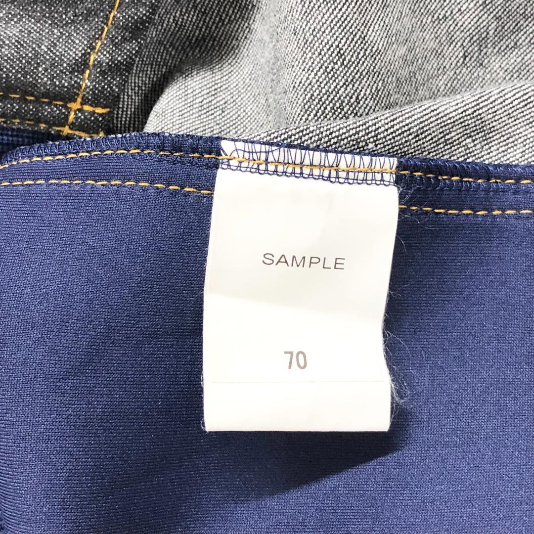 ○★訳有り新品未使用　FACETASM　デニムスウェットジャケット　4　ブラック