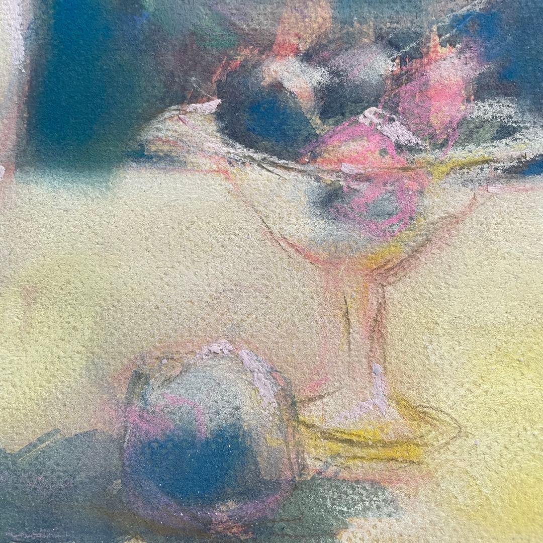 パステル画/色褪せない花束の贈り物/癒し/ヒーリング/パワースポット/