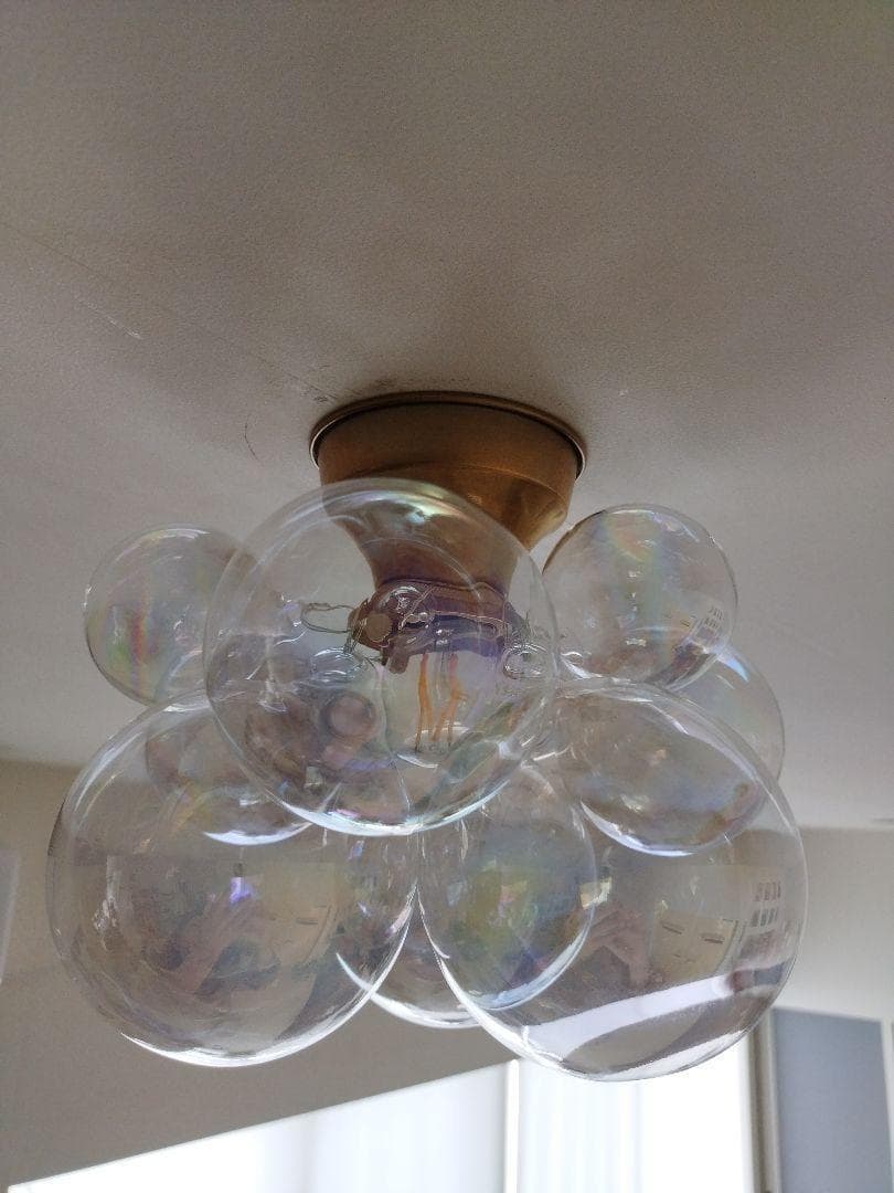 カリン bigバブルシーリングライトオーロラシーリングランプ