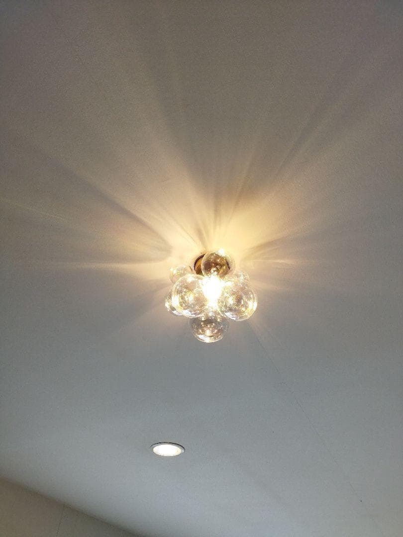 カリン bigバブルシーリングライトオーロラシーリングランプ