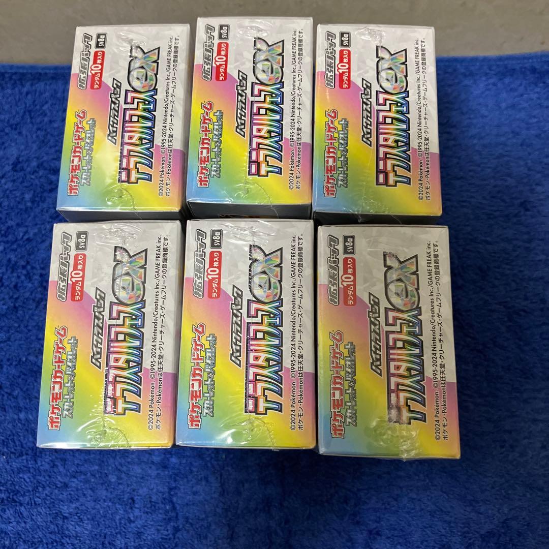 ［即購入可］ポケモンカード テラスタルフェスex 6BOX シュリンク付き