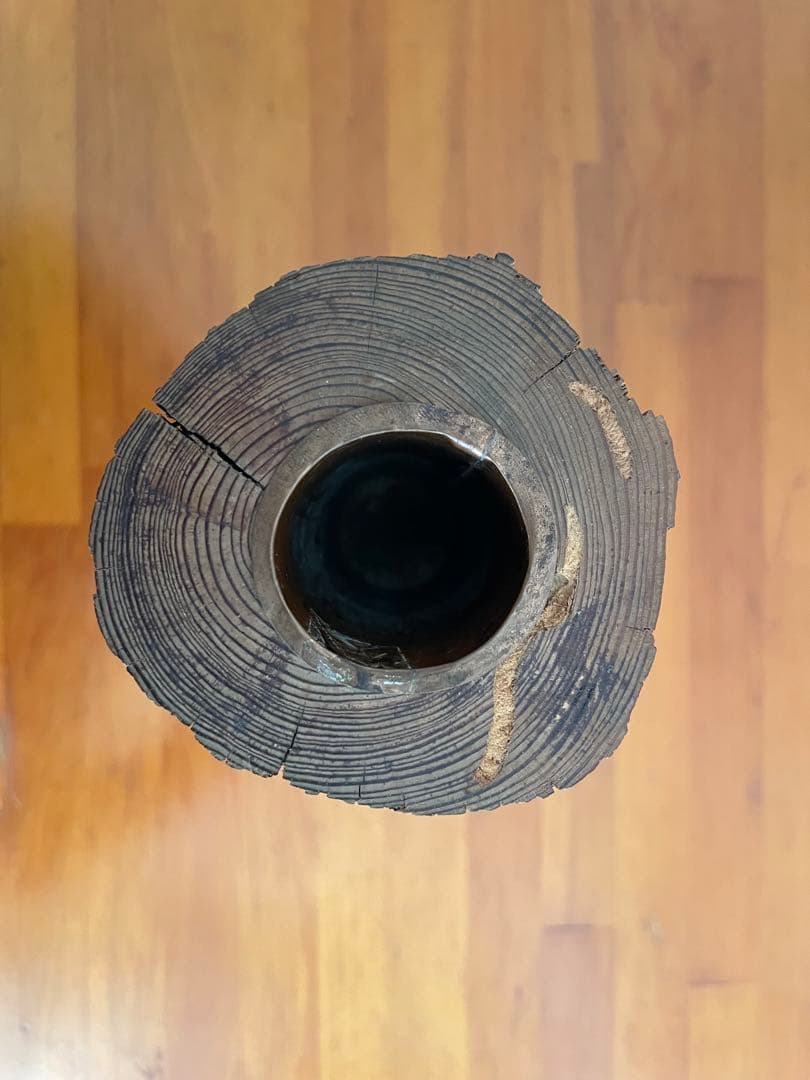 花器　花入　置物　古材（清水寺？）　古美術