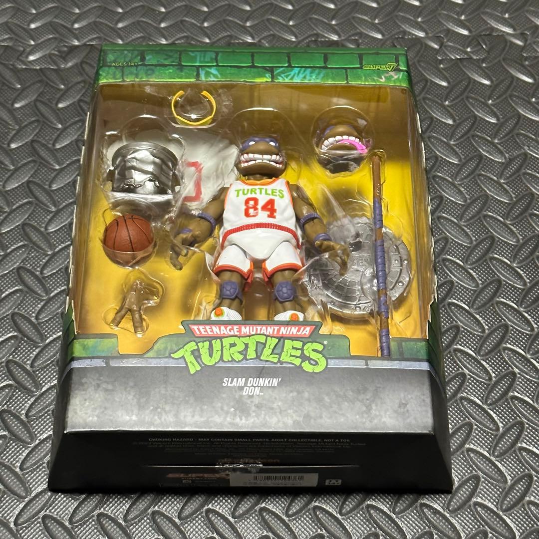 スーパー7 TMNT wave 9/ スラムダンキン ドナテロ アルティメイト