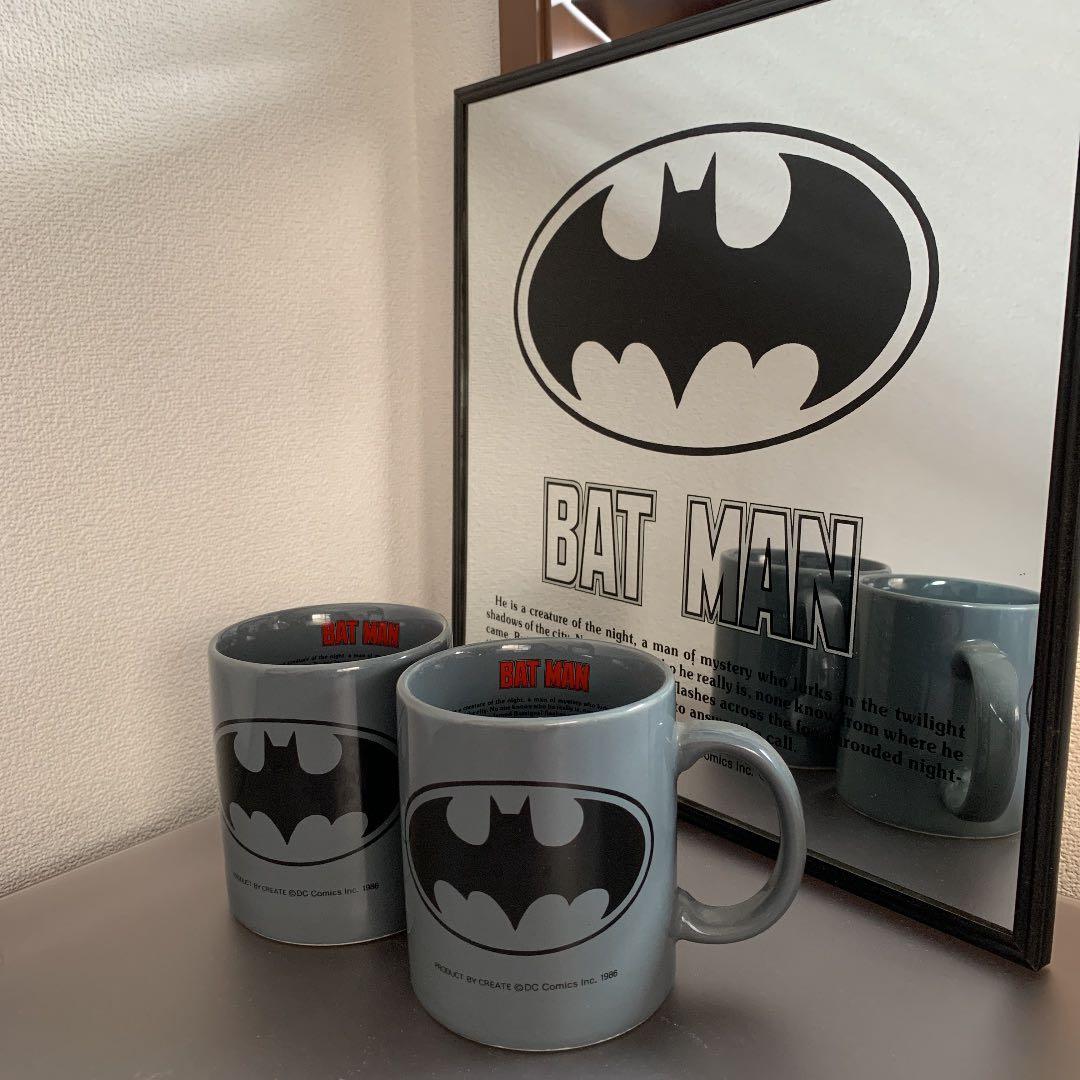 バットマン　アメコミ　ミラー　鏡　マグカップ　ペアカップ　レア