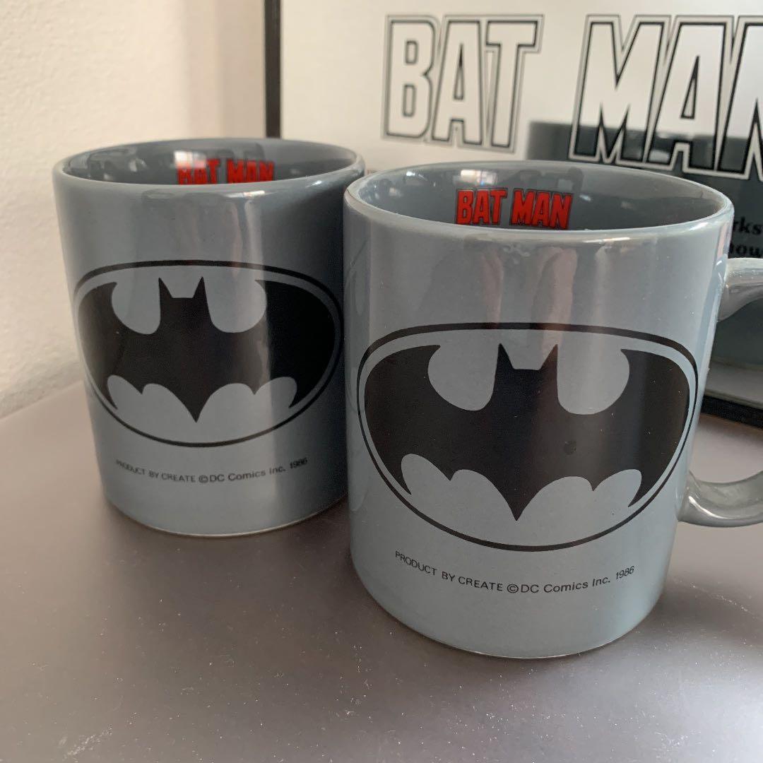 バットマン　アメコミ　ミラー　鏡　マグカップ　ペアカップ　レア
