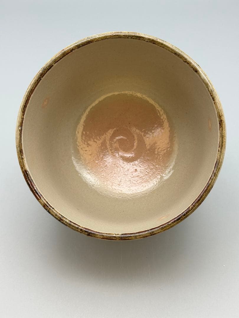 茶道具　茶碗　南口閑粋　寒牡丹