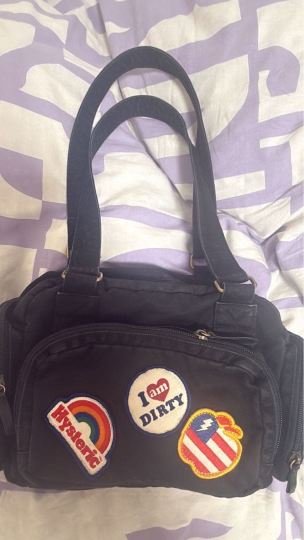 ヒステリックグラマー ワッペンバッグ☆