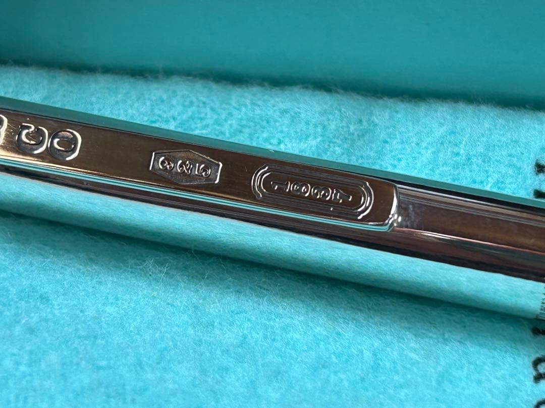 【廃盤】Tiffany & Co. 1837 シルバーボールペン 専用ケース付き