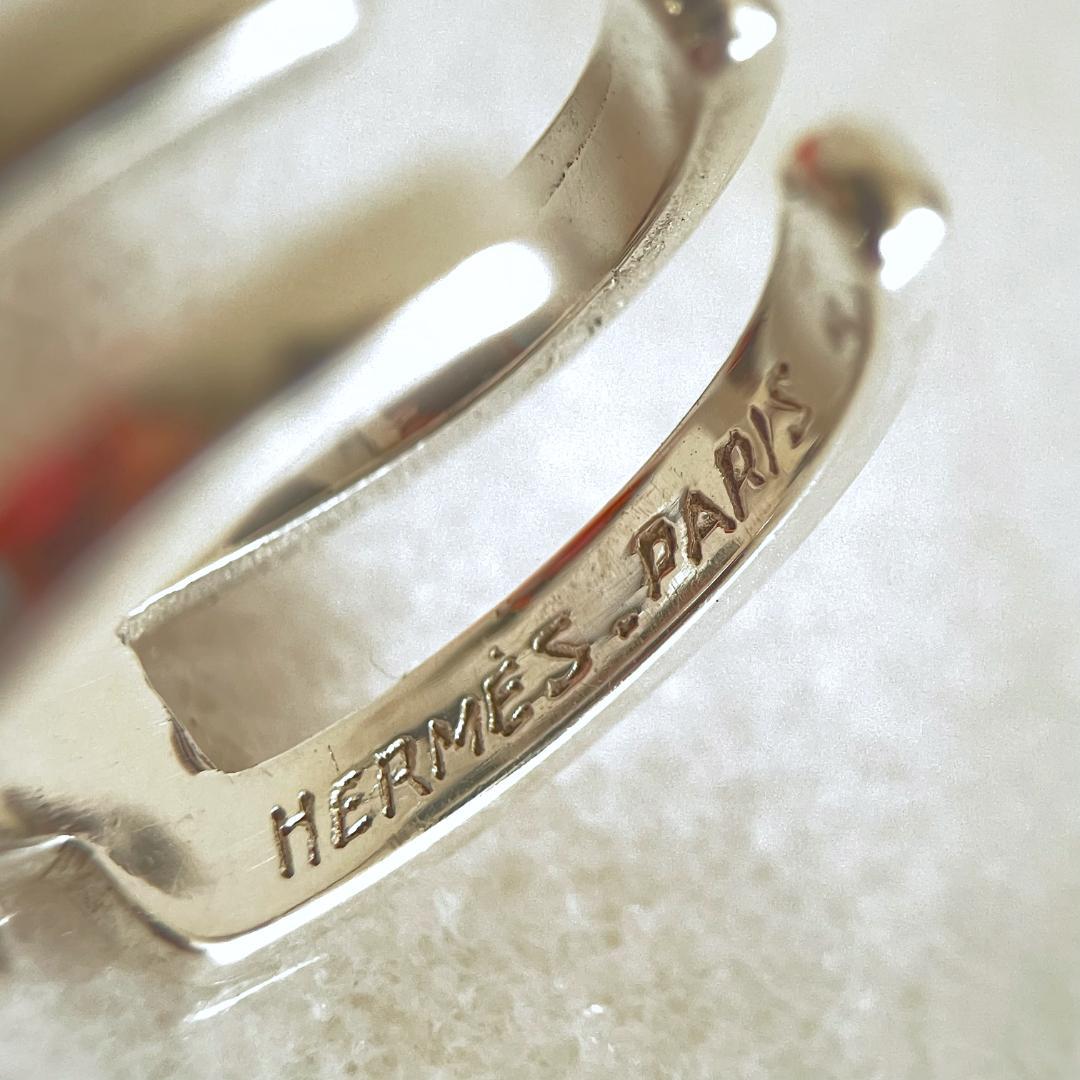 7075 激レア☆ HERMES エルメス ヴィンテージ シルバーリング 指輪