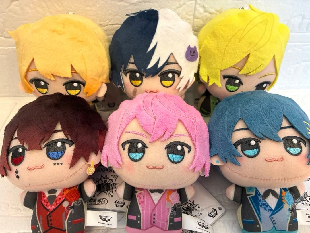 AMPTAKxCOLORS ちびぐるみ 全6種コンプセット