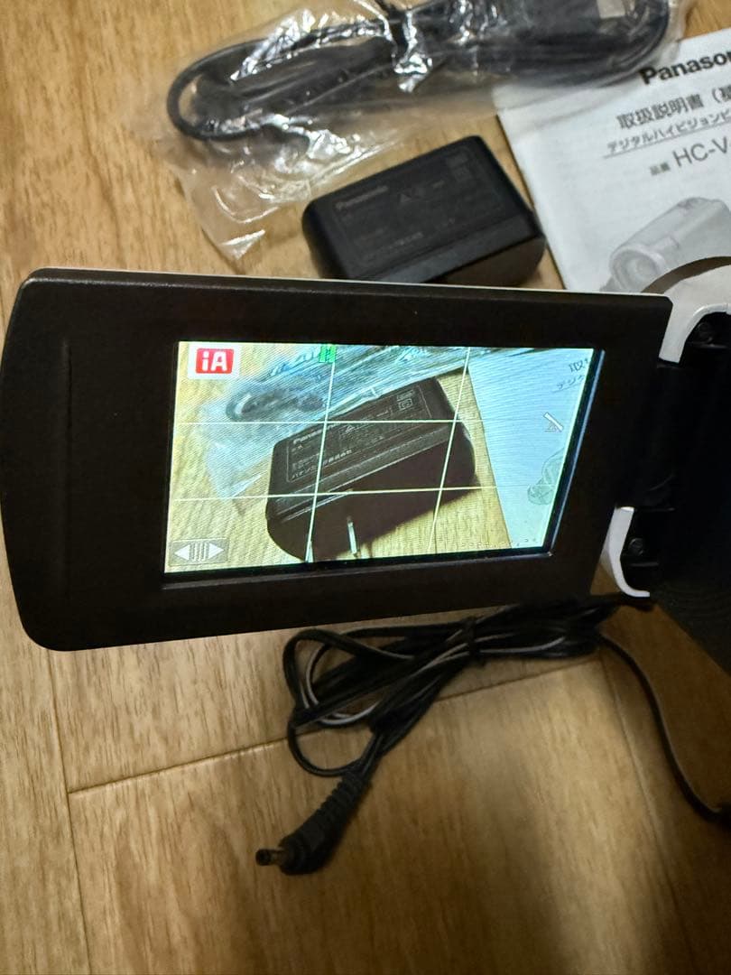 Panasonic HC-V480MS ビデオカメラ　白
