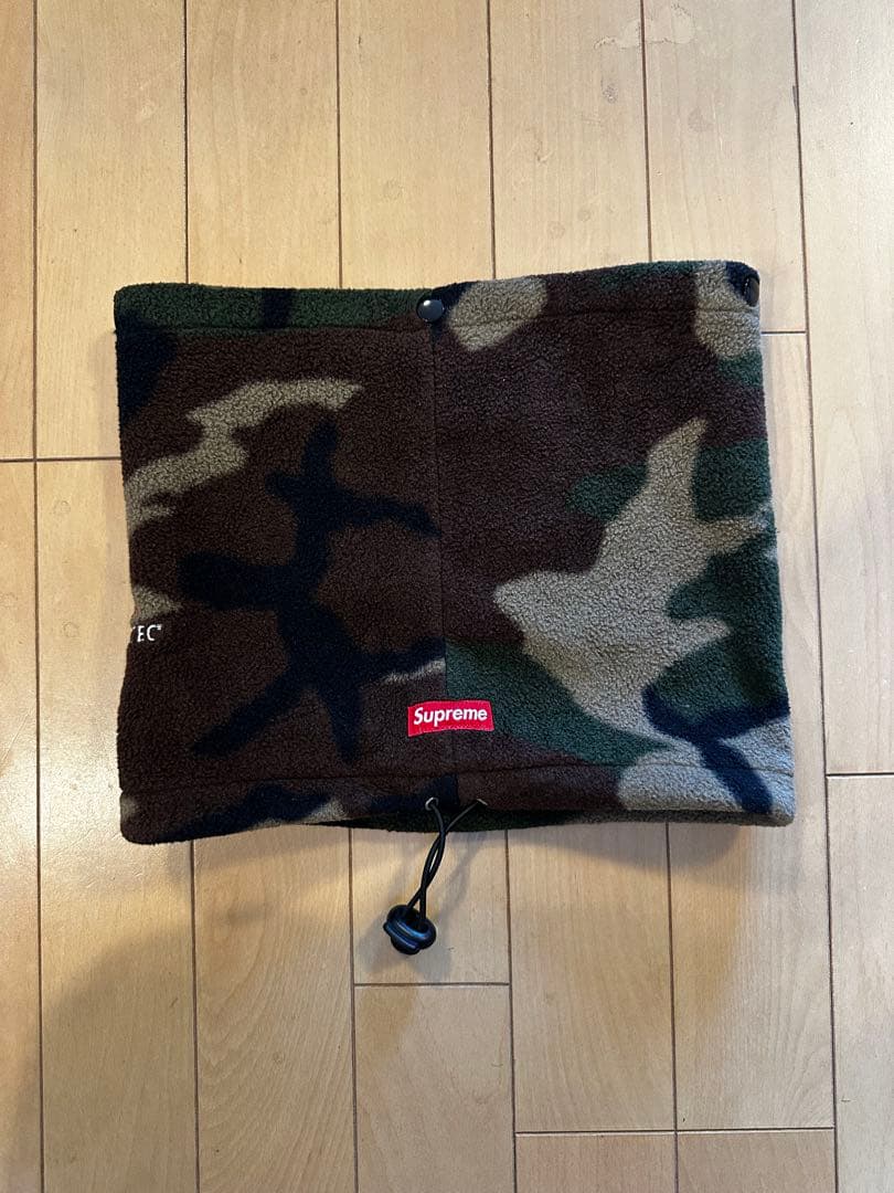 【お値引きしました：2回目】Supreme フリースキャップ・ネックウォーマー